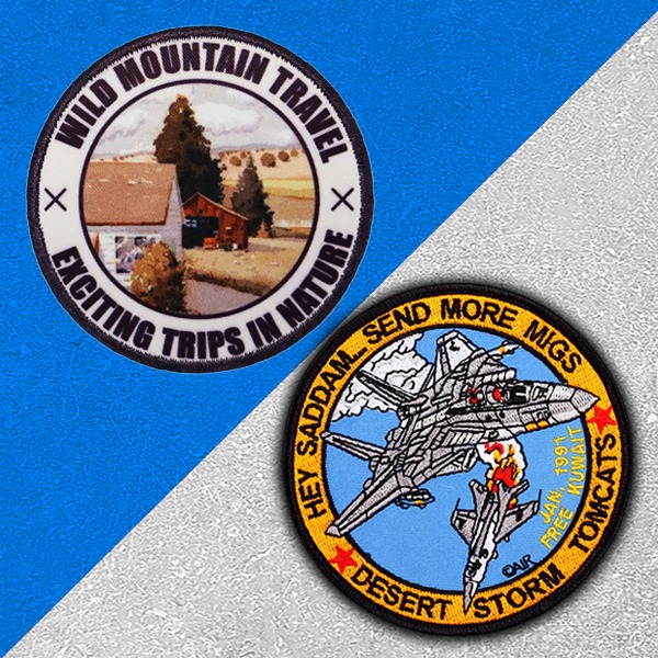 Sublimated Patches preview